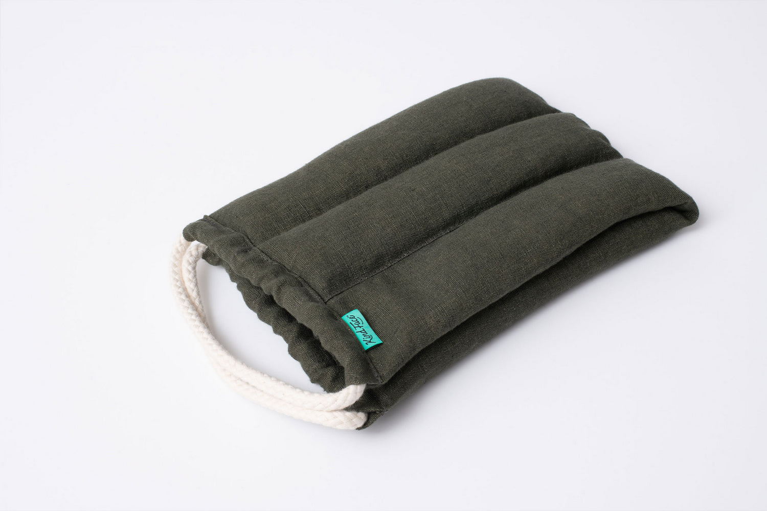 Folded Kind Face Natural Heat Pack in Moss Colour