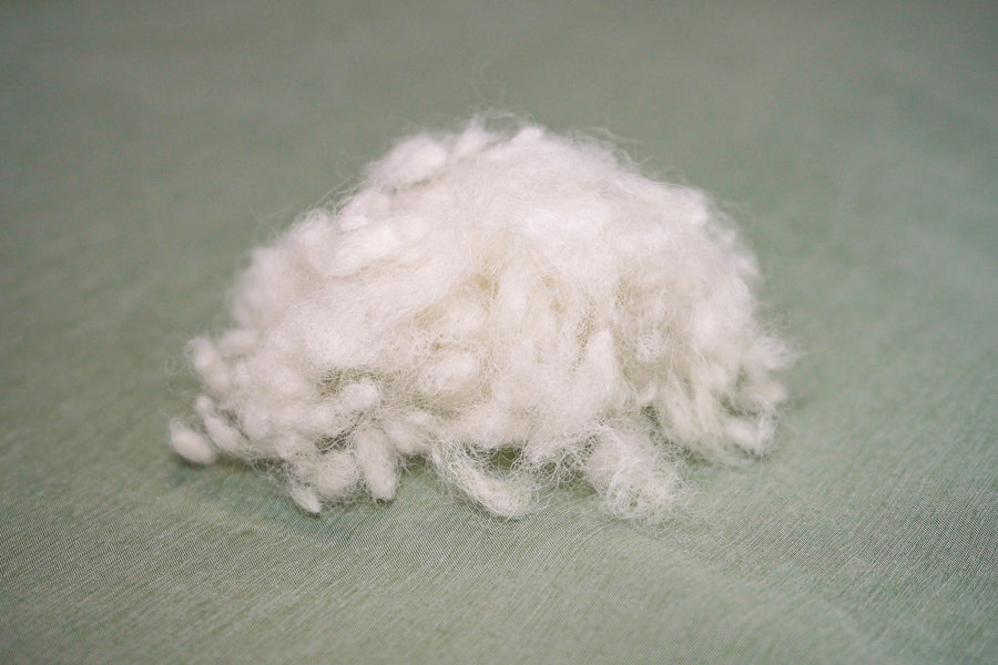 A Small Pile of Kind Face Loose Cloud Wool Fill