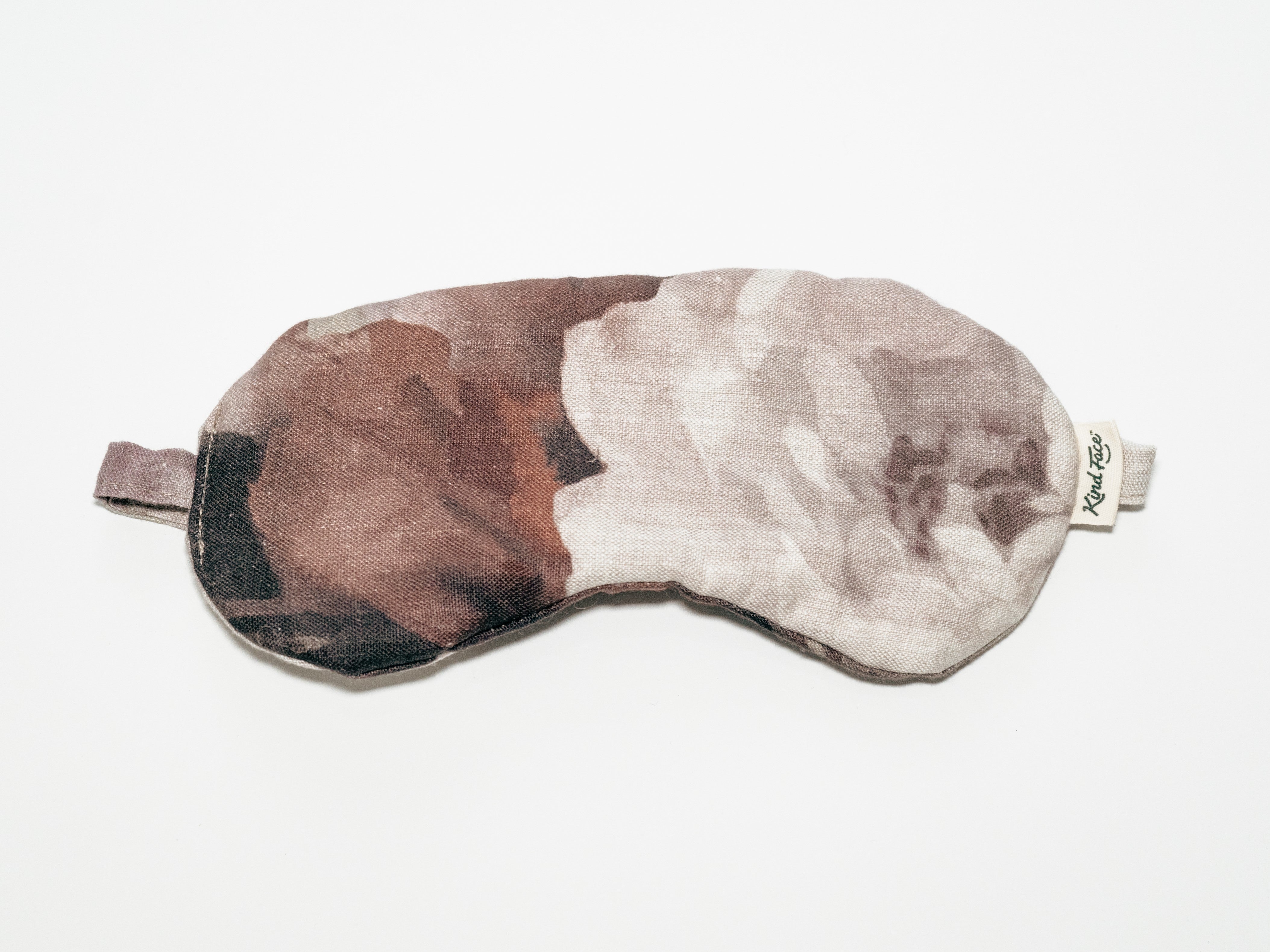 Kind Face wool+linen sleep mask in Victoria colour - limited edition